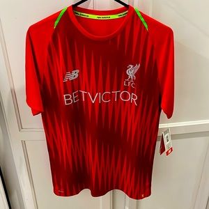 NWT 2018/19 New Balance LFC Liverpool Match Day Training Jersey | Size M | Red